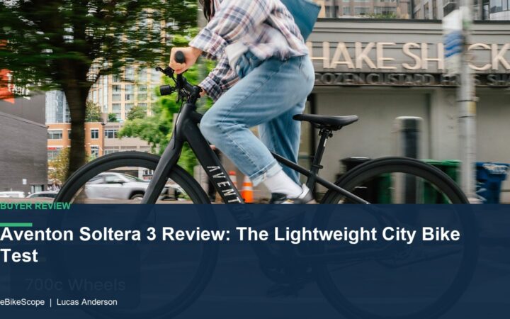 Aventon Soltera 3 Review: The Lightweight City Bike Test featured image