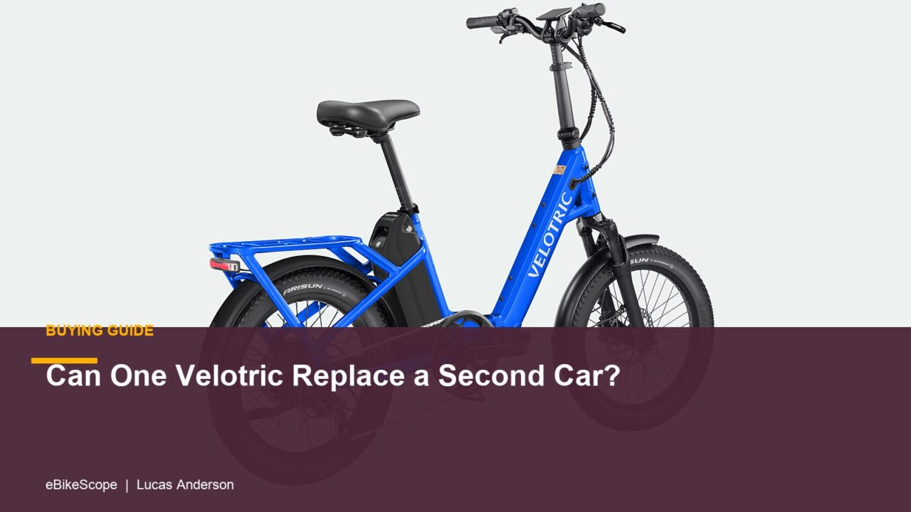 Can One Velotric Replace a Second Car? featured image
