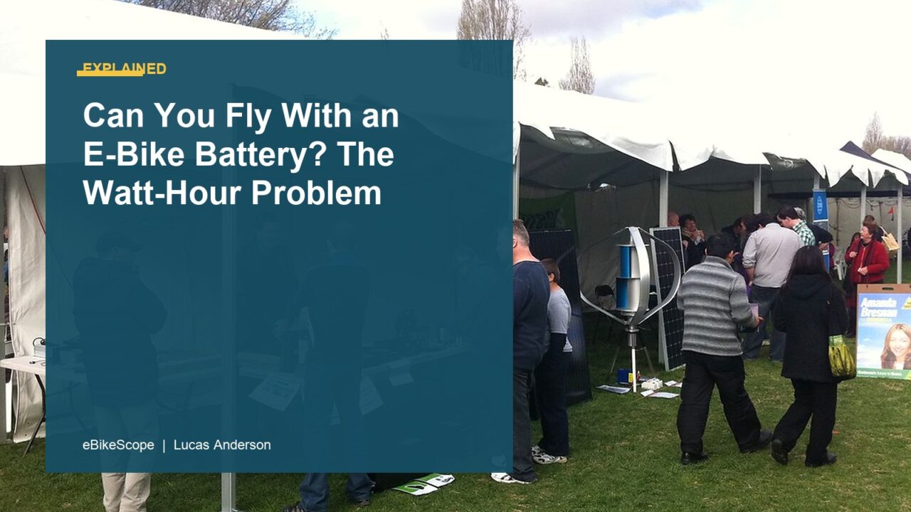 Can You Fly With an E-Bike Battery? The Watt-Hour Problem featured image