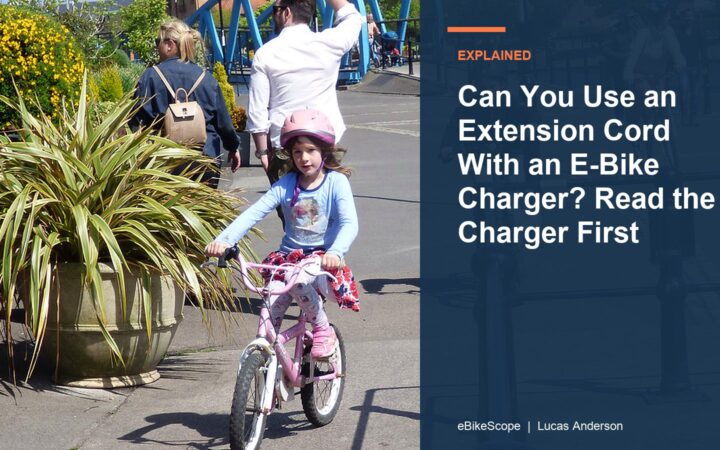 Can You Use an Extension Cord With an E-Bike Charger? Read the Charger First featured image