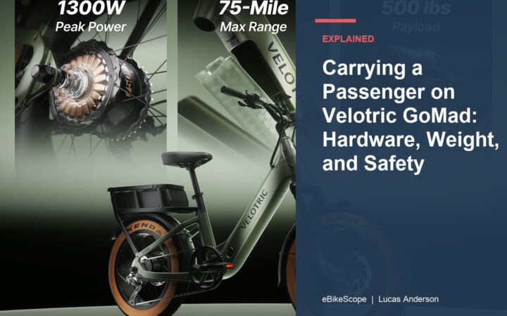 Carrying a Passenger on Velotric GoMad: Hardware, Weight, and Safety featured image
