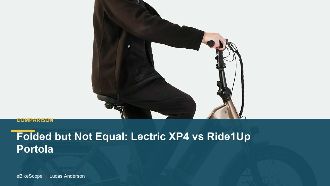 Folded but Not Equal: Lectric XP4 vs Ride1Up Portola featured image