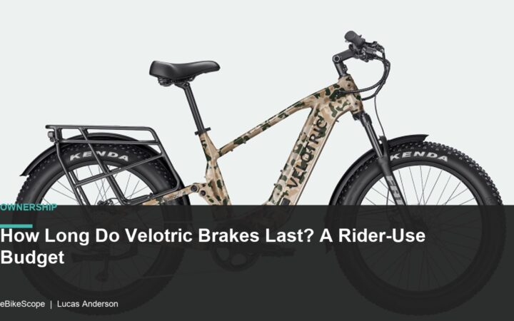 How Long Do Velotric Brakes Last? A Rider-Use Budget featured image