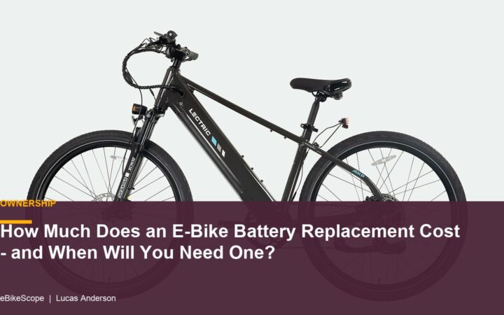 How Much Does an E-Bike Battery Replacement Cost - and When Will You Need One? featured image