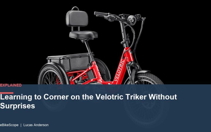Learning to Corner on the Velotric Triker Without Surprises featured image