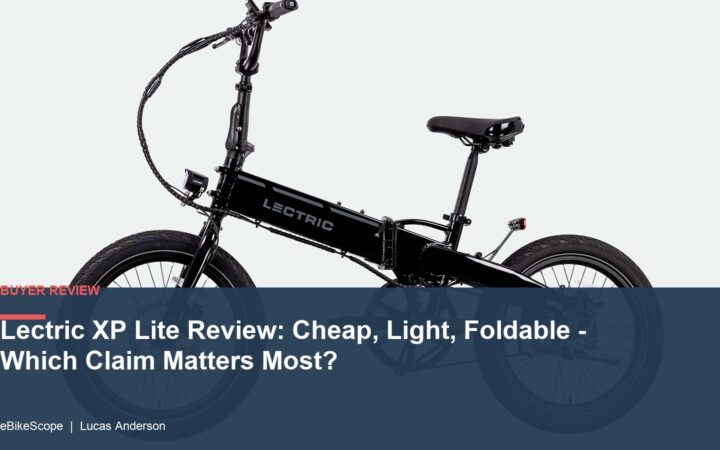 Lectric XP Lite Review: Cheap, Light, Foldable - Which Claim Matters Most? featured image