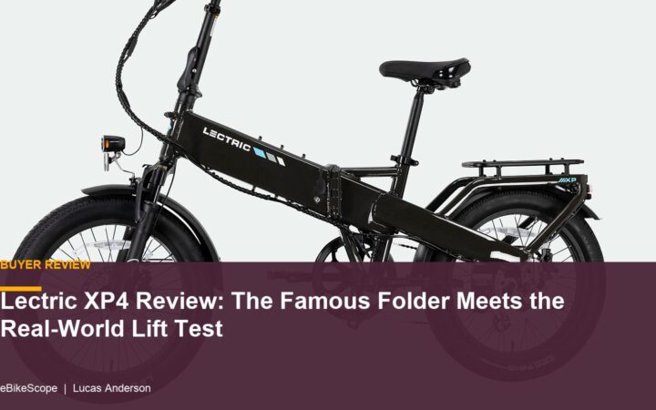 Lectric XP4 Review: The Famous Folder Meets the Real-World Lift Test featured image