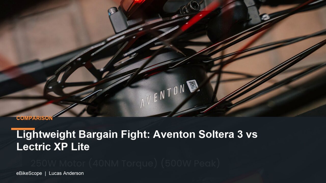 Lightweight Bargain Fight: Aventon Soltera 3 vs Lectric XP Lite featured image