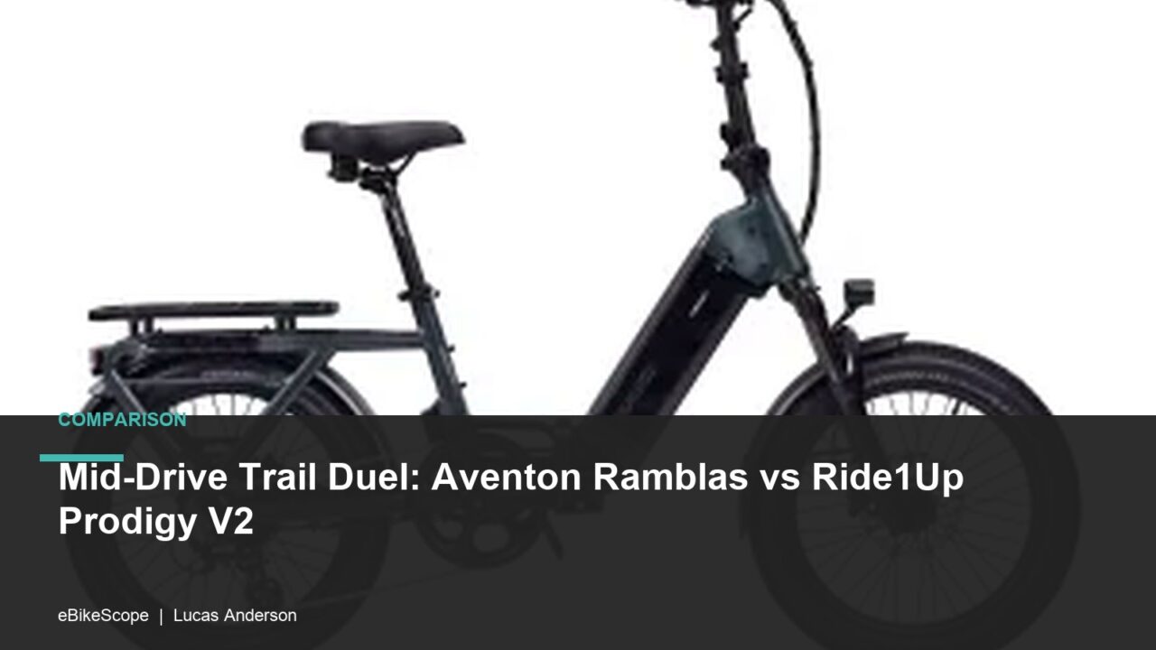 Mid-Drive Trail Duel: Aventon Ramblas vs Ride1Up Prodigy V2 featured image