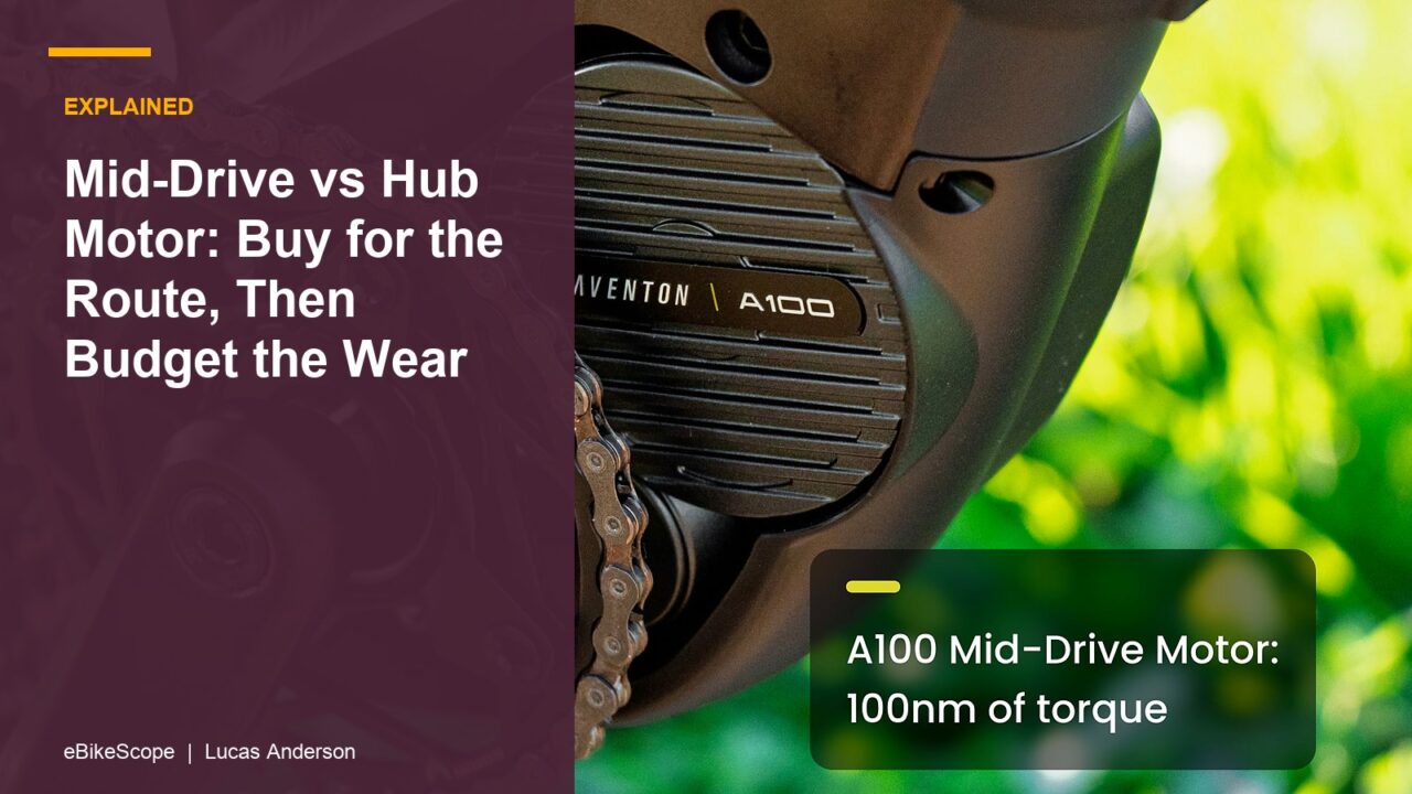 Mid-Drive vs Hub Motor: Buy for the Route, Then Budget the Wear featured image