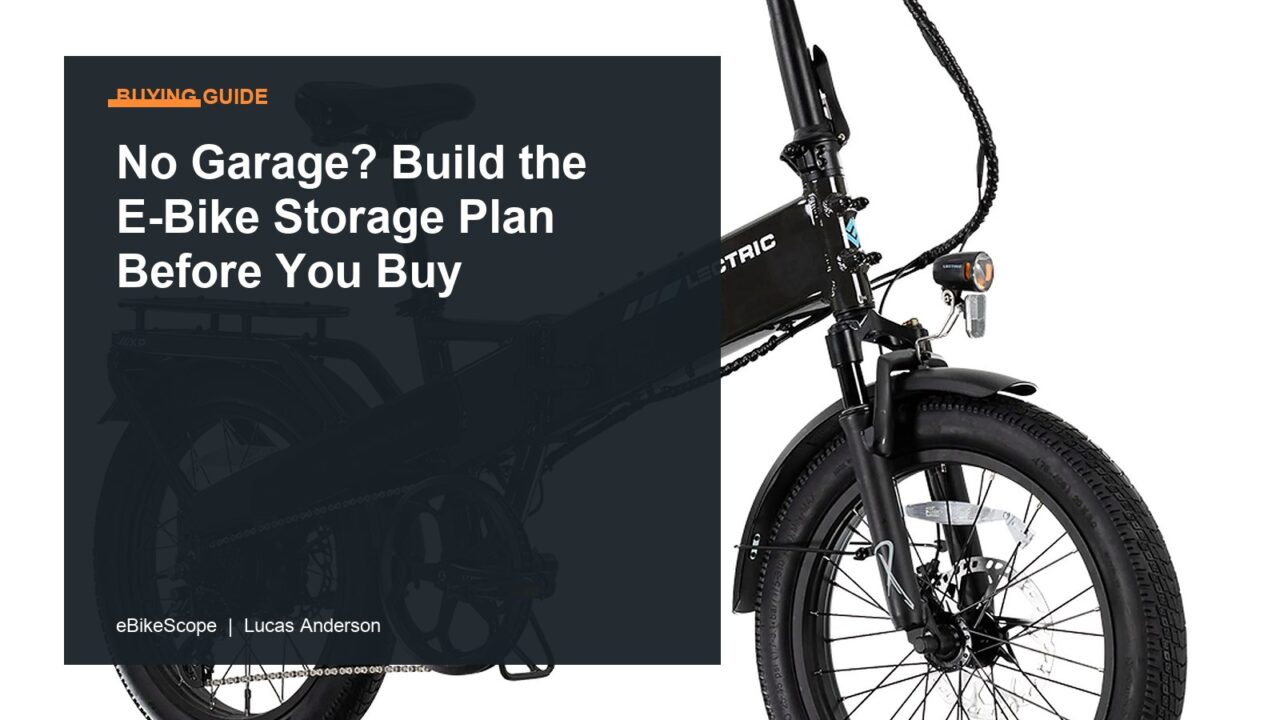 No Garage? Build the E-Bike Storage Plan Before You Buy featured image