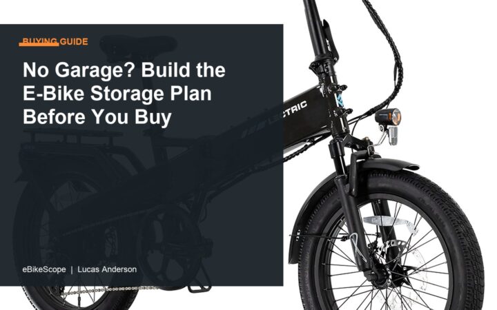 No Garage? Build the E-Bike Storage Plan Before You Buy featured image