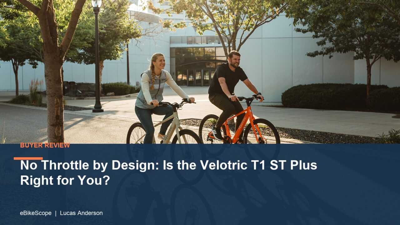 No Throttle by Design: Is the Velotric T1 ST Plus Right for You? featured image