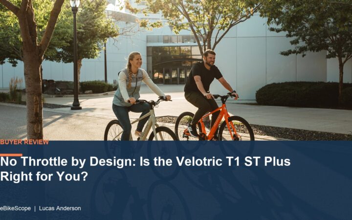 No Throttle by Design: Is the Velotric T1 ST Plus Right for You? featured image