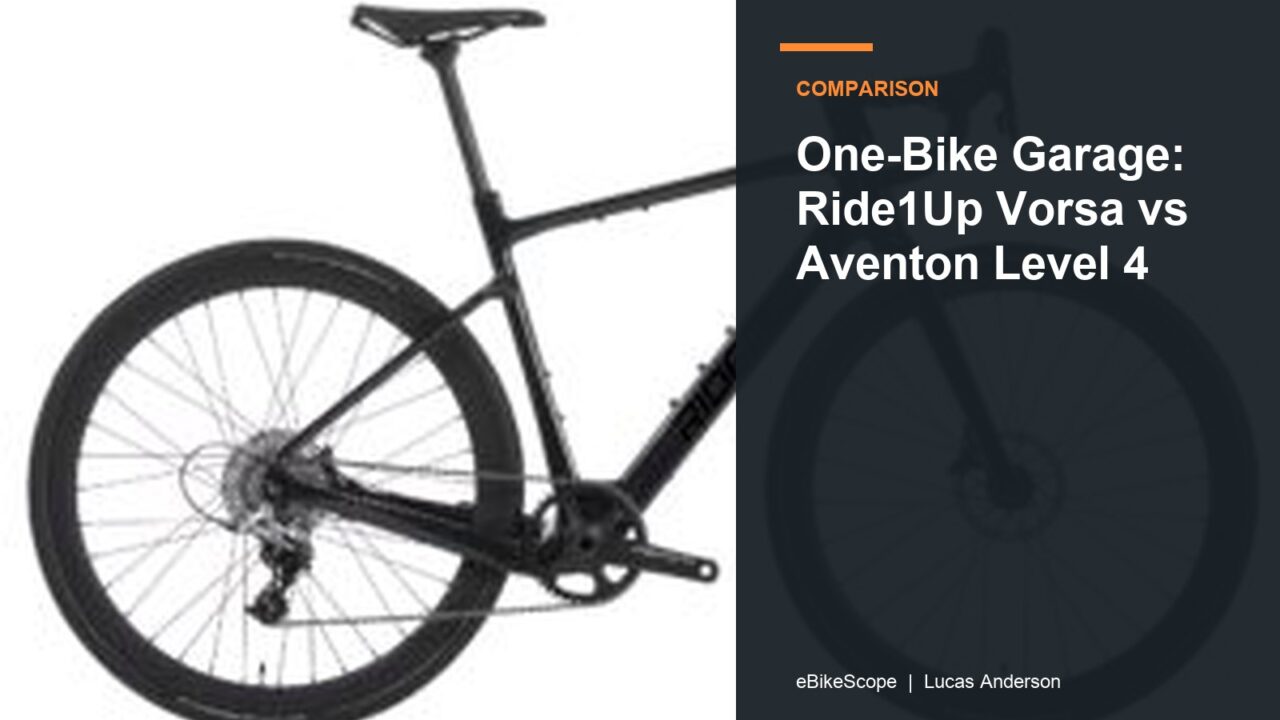 One-Bike Garage: Ride1Up Vorsa vs Aventon Level 4 featured image