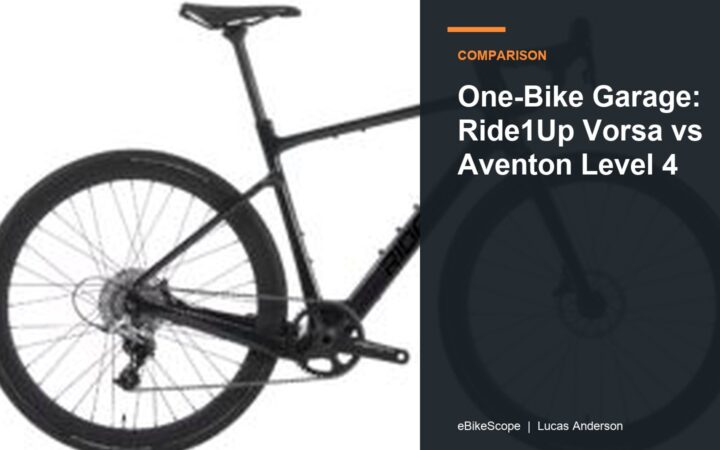 One-Bike Garage: Ride1Up Vorsa vs Aventon Level 4 featured image