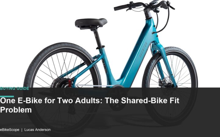 One E-Bike for Two Adults: The Shared-Bike Fit Problem featured image