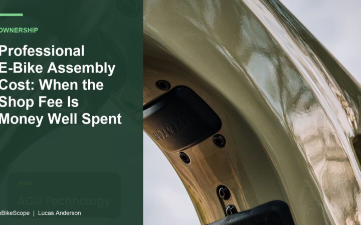 Professional E-Bike Assembly Cost: When the Shop Fee Is Money Well Spent featured image