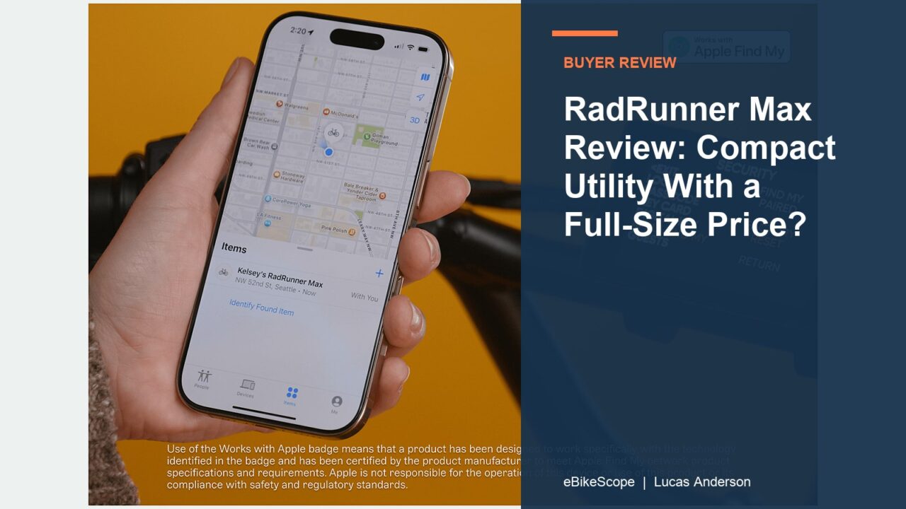 RadRunner Max Review: Compact Utility With a Full-Size Price? featured image