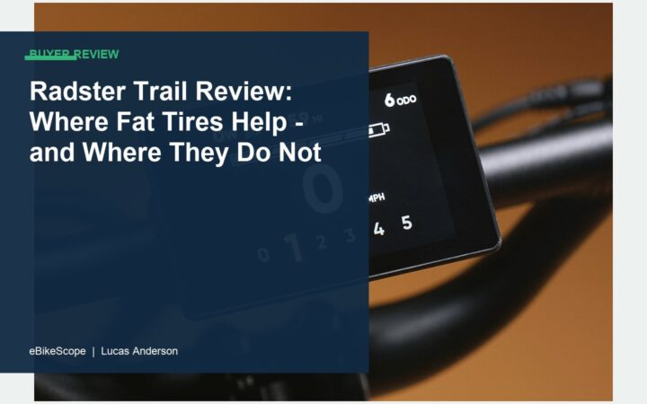 Radster Trail Review: Where Fat Tires Help - and Where They Do Not featured image