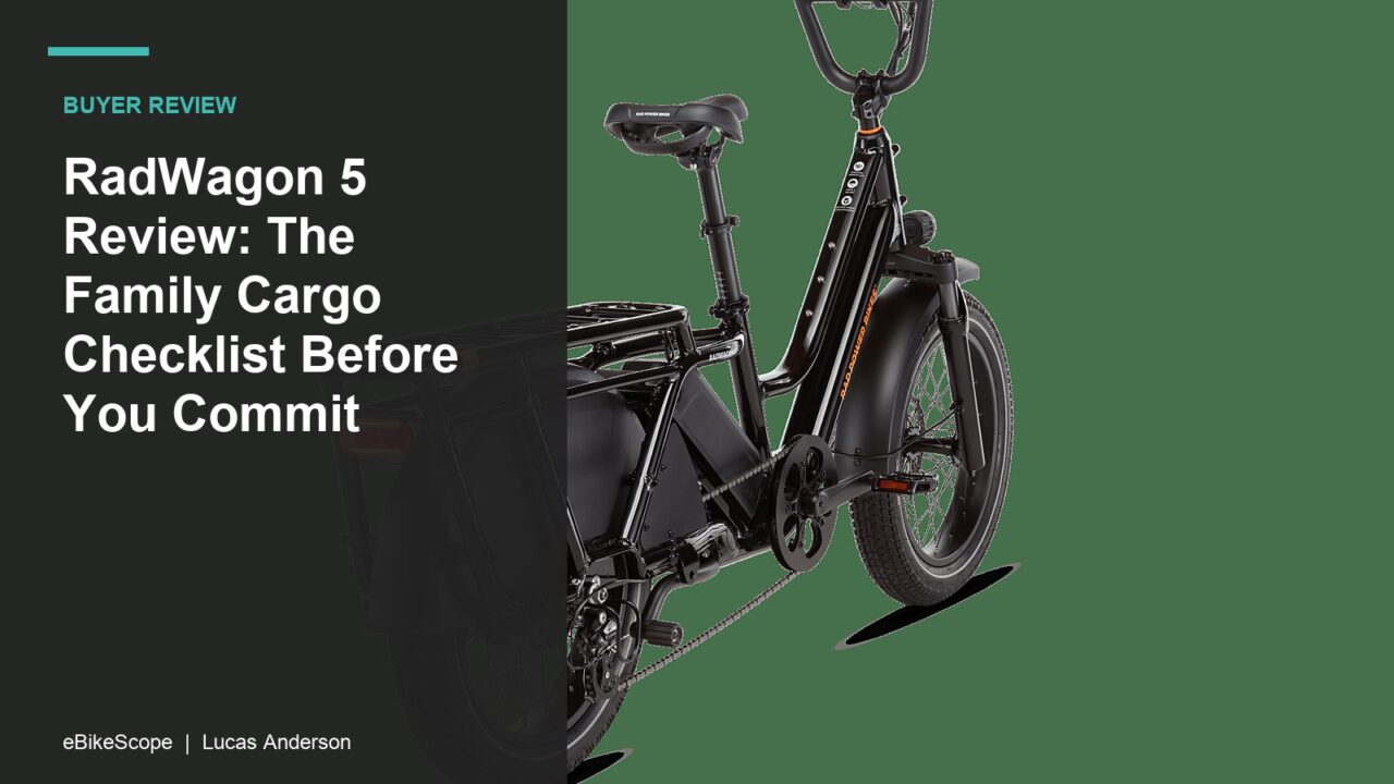 RadWagon 5 Review: The Family Cargo Checklist Before You Commit featured image