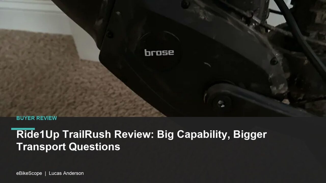 Ride1Up TrailRush Review: Big Capability, Bigger Transport Questions featured image