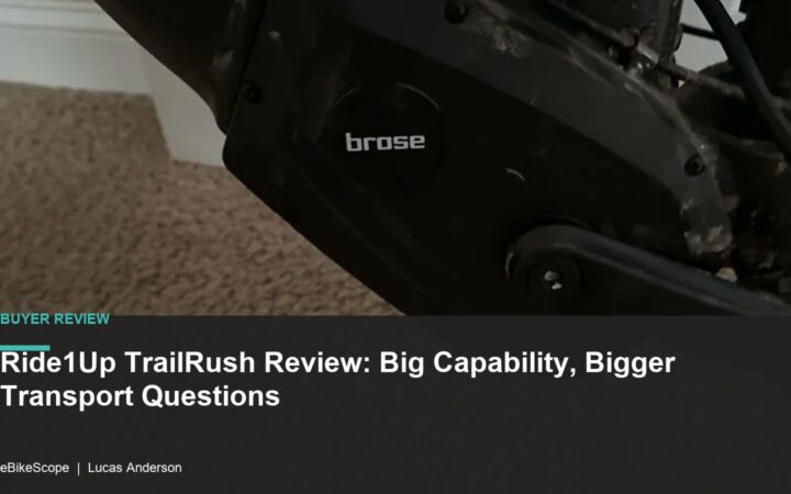 Ride1Up TrailRush Review: Big Capability, Bigger Transport Questions featured image