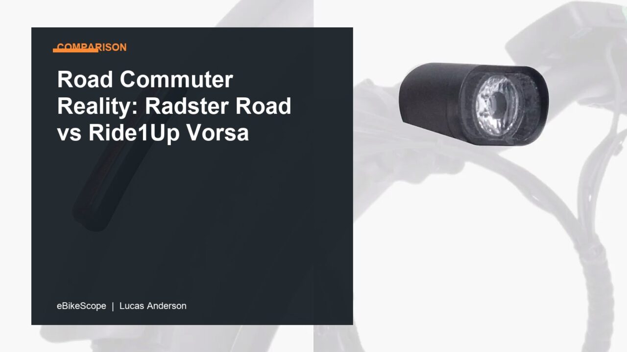 Road Commuter Reality: Radster Road vs Ride1Up Vorsa featured image