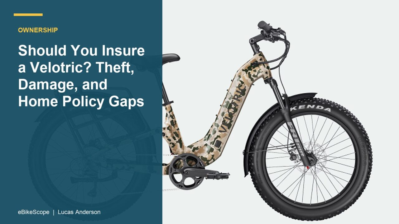 Should You Insure a Velotric? Theft, Damage, and Home Policy Gaps featured image