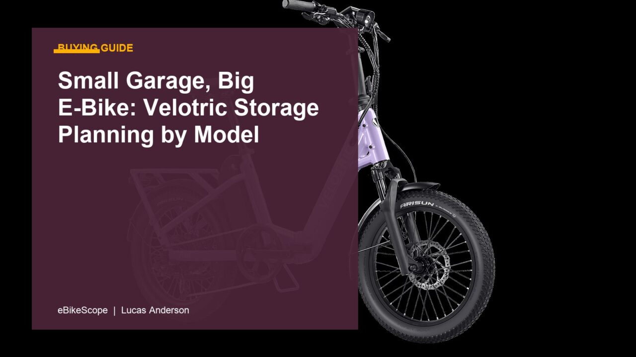 Small Garage, Big E-Bike: Velotric Storage Planning by Model featured image