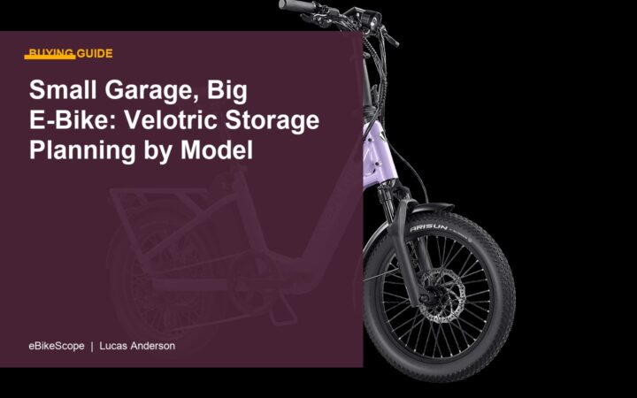 Small Garage, Big E-Bike: Velotric Storage Planning by Model featured image