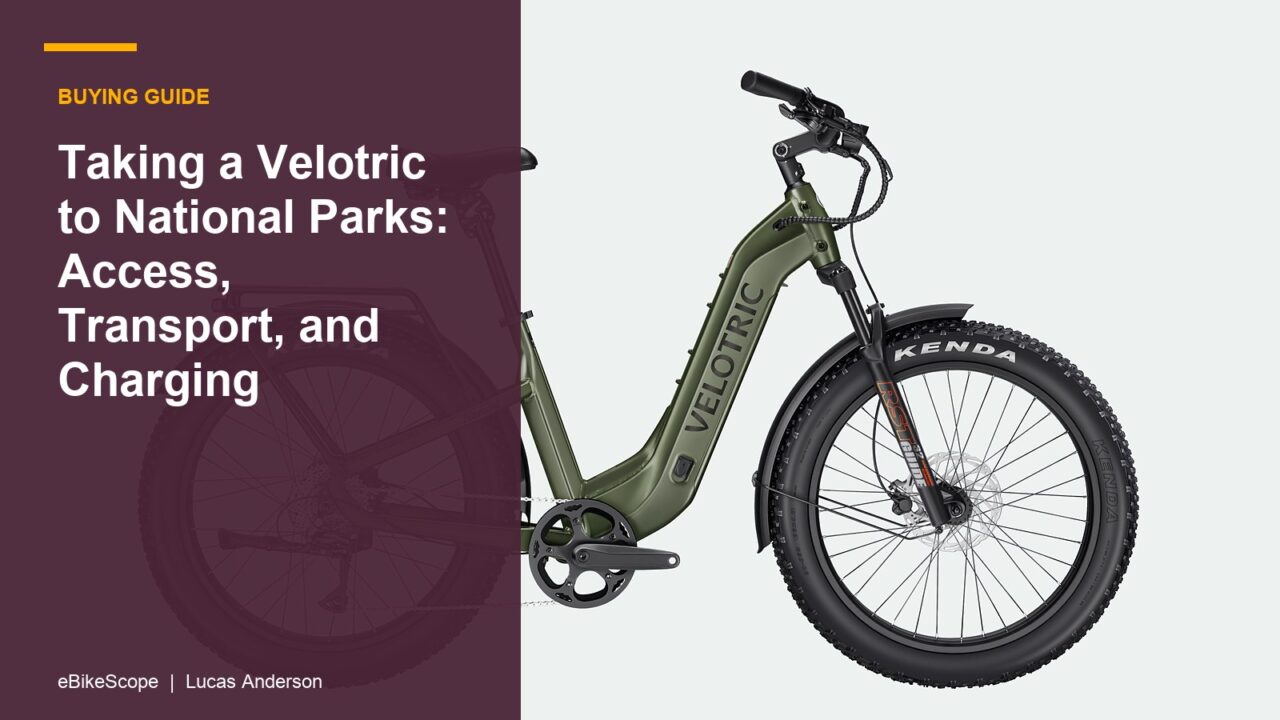 Taking a Velotric to National Parks: Access, Transport, and Charging featured image