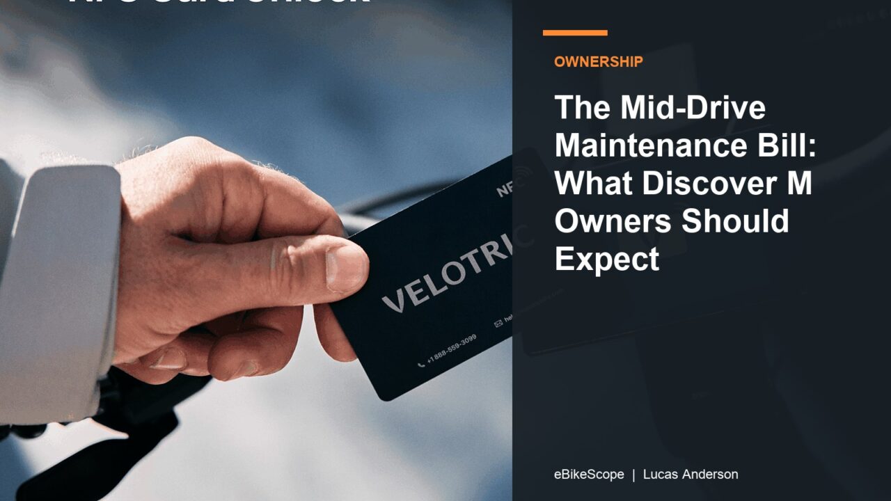 The Mid-Drive Maintenance Bill: What Discover M Owners Should Expect featured image