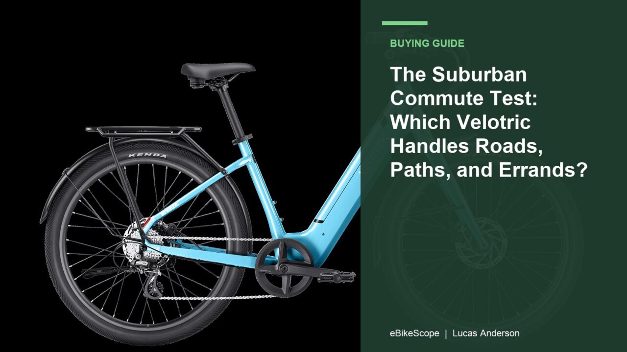 The Suburban Commute Test: Which Velotric Handles Roads, Paths, and Errands? featured image