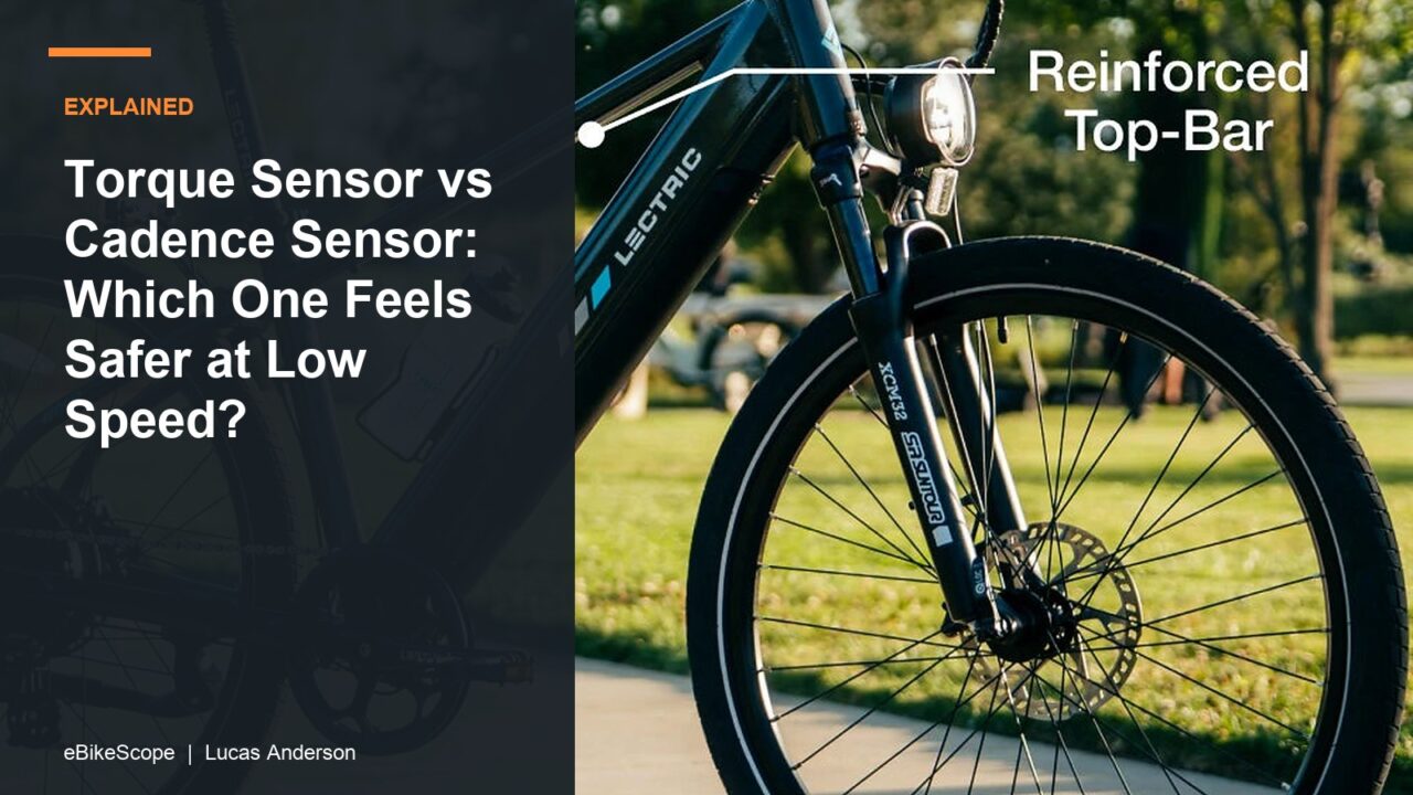 Torque Sensor vs Cadence Sensor: Which One Feels Safer at Low Speed? featured image