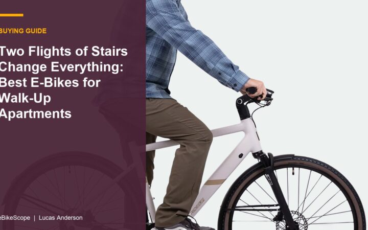 Two Flights of Stairs Change Everything: Best E-Bikes for Walk-Up Apartments featured image