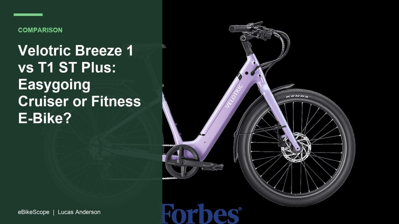Velotric Breeze 1 vs T1 ST Plus: Easygoing Cruiser or Fitness E-Bike? featured image