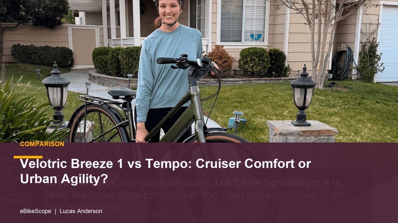 Velotric Breeze 1 vs Tempo: Cruiser Comfort or Urban Agility? featured image