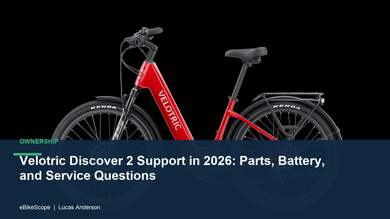 Velotric Discover 2 Support in 2026: Parts, Battery, and Service Questions featured image