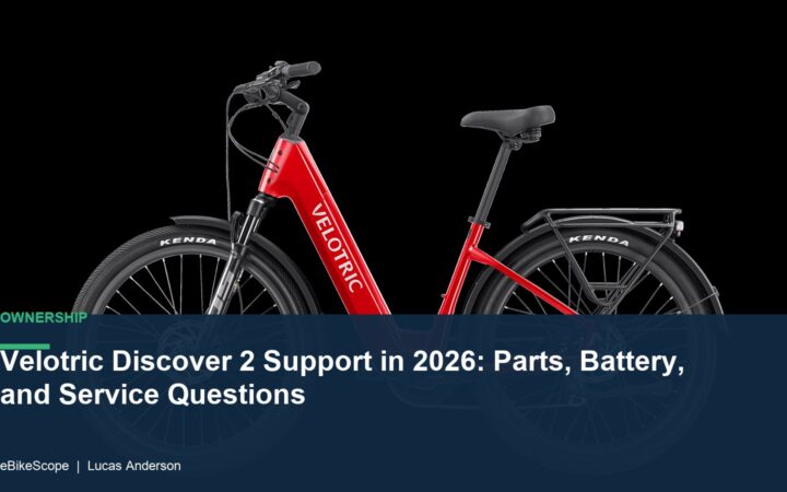 Velotric Discover 2 Support in 2026: Parts, Battery, and Service Questions featured image