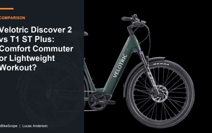 Velotric Discover 2 vs T1 ST Plus: Comfort Commuter or Lightweight Workout? featured image