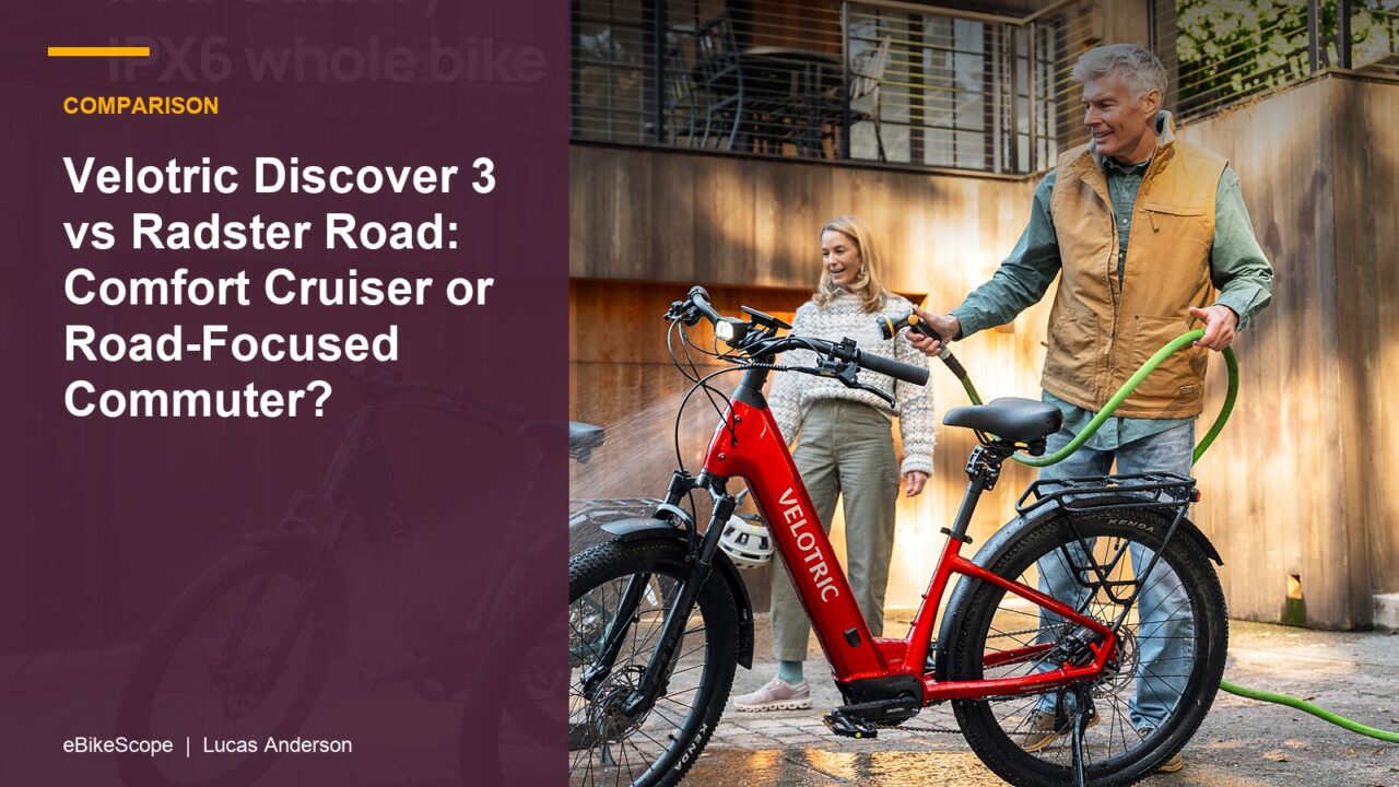 Velotric Discover 3 vs Radster Road: Comfort Cruiser or Road-Focused Commuter? featured image