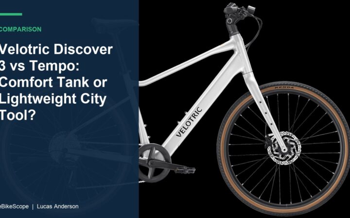 Velotric Discover 3 vs Tempo: Comfort Tank or Lightweight City Tool? featured image