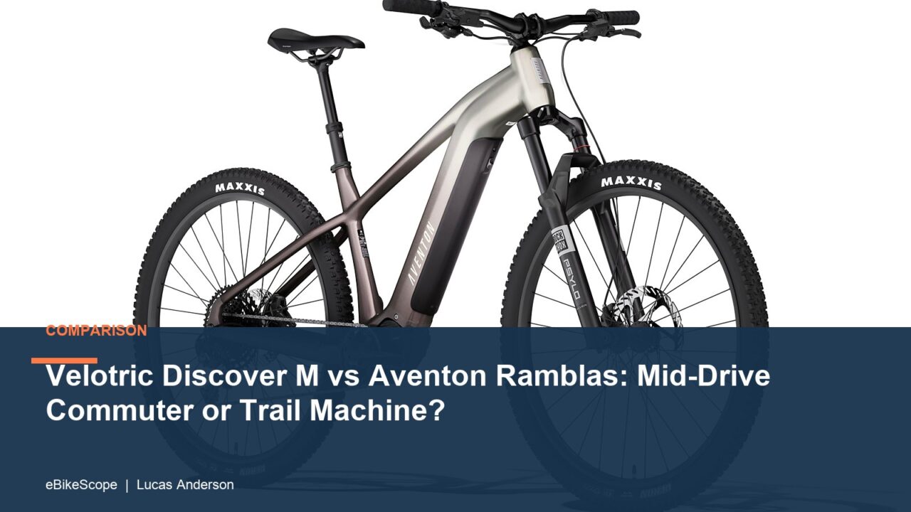 Velotric Discover M vs Aventon Ramblas: Mid-Drive Commuter or Trail Machine? featured image
