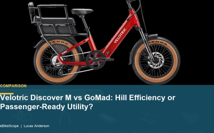 Velotric Discover M vs GoMad: Hill Efficiency or Passenger-Ready Utility? featured image