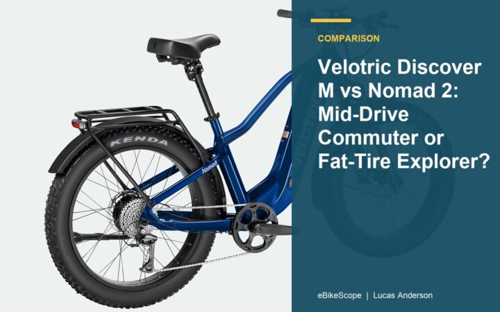 Velotric Discover M vs Nomad 2: Mid-Drive Commuter or Fat-Tire Explorer? featured image