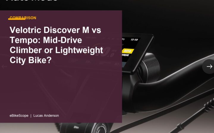 Velotric Discover M vs Tempo: Mid-Drive Climber or Lightweight City Bike? featured image