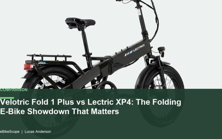 Velotric Fold 1 Plus vs Lectric XP4: The Folding E-Bike Showdown That Matters featured image