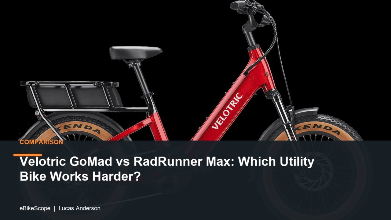 Velotric GoMad vs RadRunner Max: Which Utility Bike Works Harder? featured image