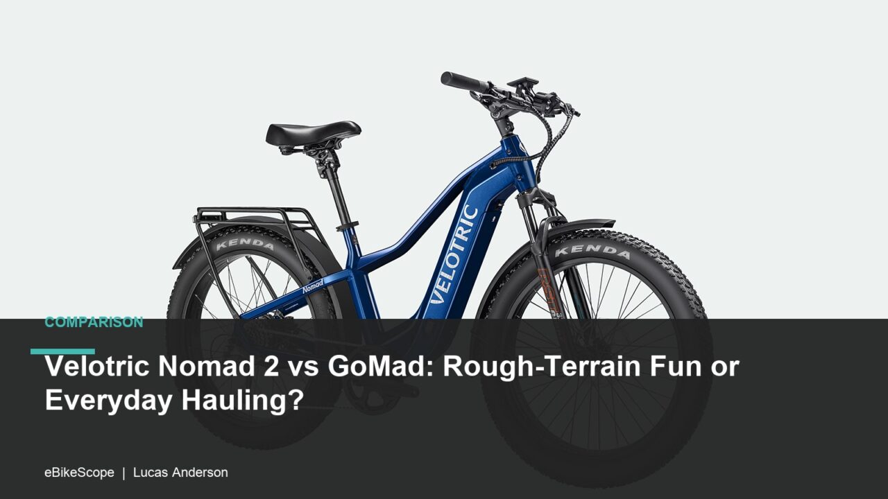 Velotric Nomad 2 vs GoMad: Rough-Terrain Fun or Everyday Hauling? featured image
